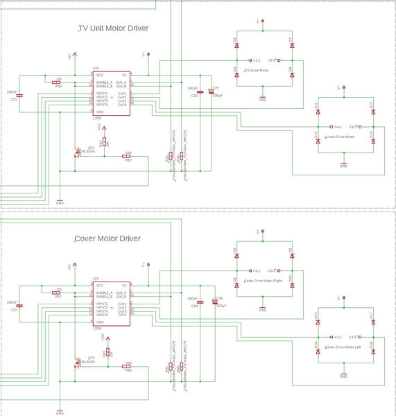 Motor Driver of the schematic