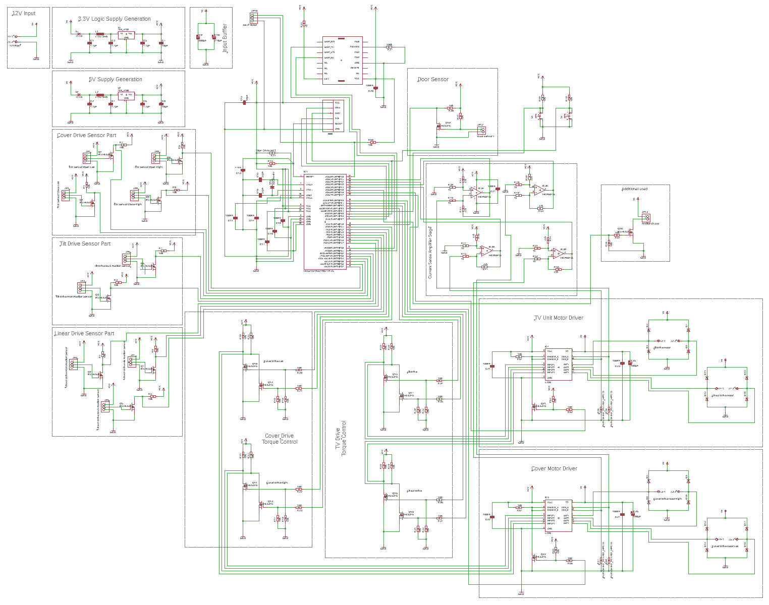 complete schematic of the project